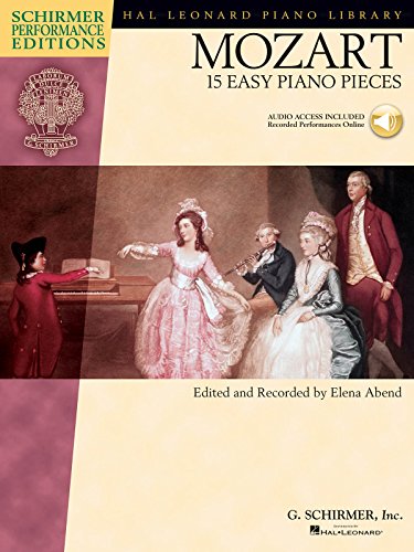 Mozart - 15 Easy Piano Pieces (Schirmer Performance Editions Series) - Click to Buy