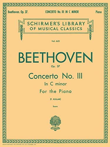 Concerto No. 3 in C Minor, Op. 37 (2-piano score): Schirmer Library of Classics Volume 623 National Federation of Music Clubs 2024-2028 Piano Duet (Schirmer's Library of Musical Classics, 623) - Click to Buy