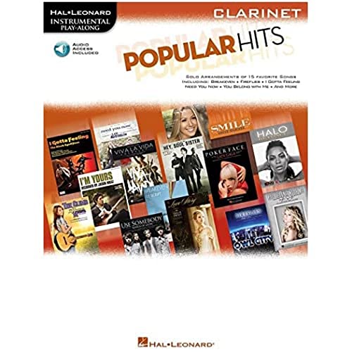 Popular Hits: Instrumental Play-Along for Clarinet - Click to Buy
