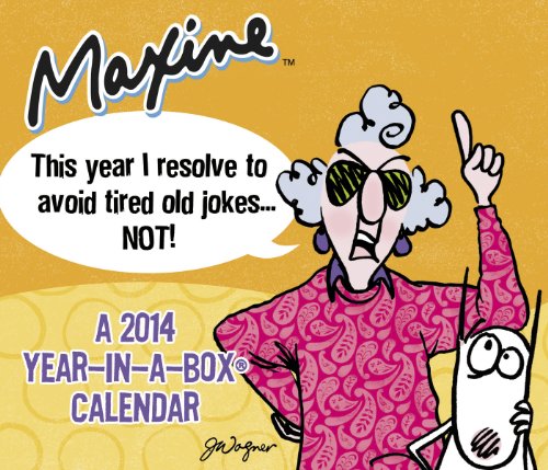 Maxine 2014 Year-in-a-Box Calendar - Click to Buy