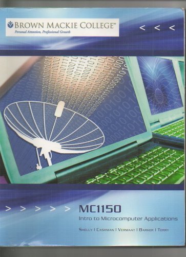Acp Mc 1150-intro to Microcomputer Applications - Click to Buy