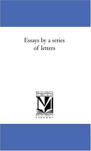 Essays by a series of letters - Click to Buy
