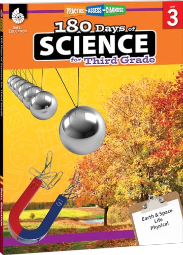 180 Days™: Science, Earth and Space Science for 3rd Grade Practice Workbook for Classroom and Home, Cool and Fun Practice Created by Teachers (180 Days of Practice) - Click to Buy
