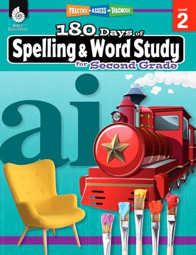 180 Days™: Reading, Vocabulary/Language for 2nd Grade Practice Workbook for Classroom and Home, Cool and Fun Practice Created by Teachers (180 Days of Practice) - Click to Buy