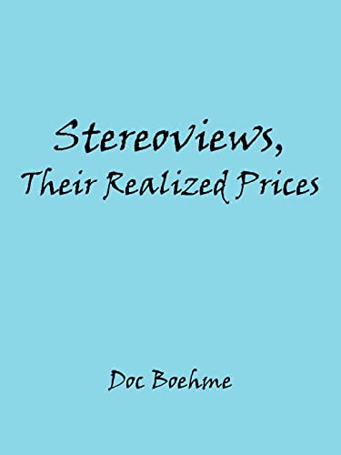 Stereoviews, Their Realized Prices - Click to Buy
