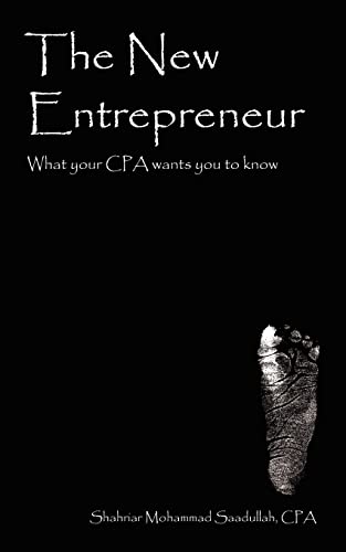 The New Entrepreneur: What your CPA wants you to know - Click to Buy