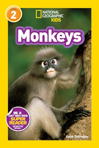 National Geographic Kids Readers: Monkeys (National Geographic Kids Readers: Level 2) - Click to Buy