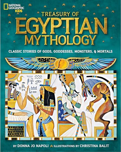Treasury of Egyptian Mythology: Classic Stories of Gods, Goddesses, Monsters & Mortals - Click to Buy