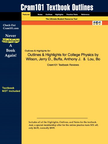 College Physics by Wilson, Jerry D., Buffa, Anthony J. & Lou, Bo - Click to Buy