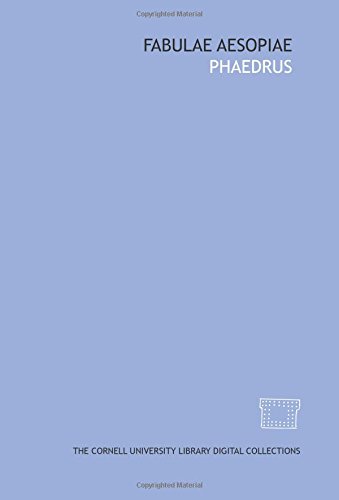 Fabulae Aesopiae (Latin Edition) - Click to Buy