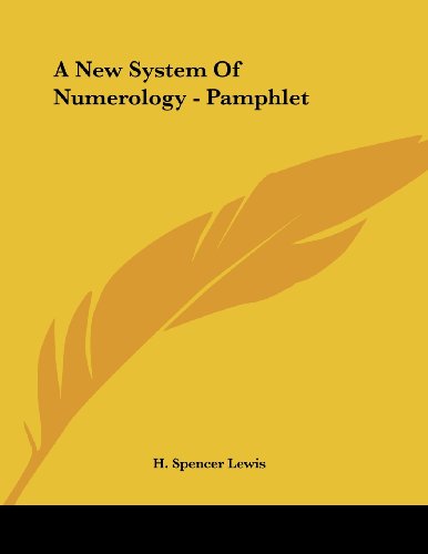 A New System of Numerology - Click to Buy