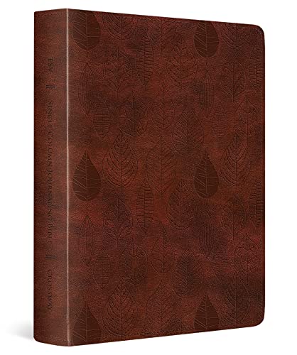 ESV Single Column Journaling Bible (TruTone, Chestnut, Leaves Design): English Standard Version Chestnut Trutone Leaves Design Single Column Journaling Bible - Click to Buy
