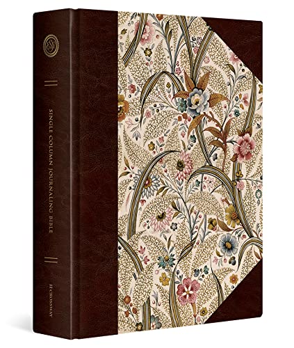 ESV Single Column Journaling Bible, Large Print (Summer Garden) - Click to Buy