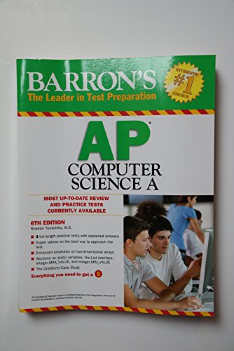 Barron's AP Computer Science A - Click to Buy