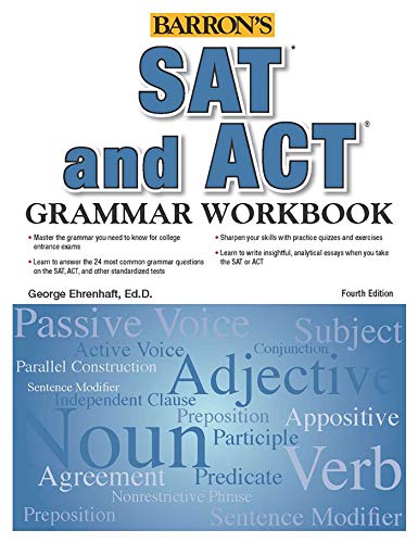 SAT and ACT Grammar Workbook (Barron's SAT Prep) - Click to Buy