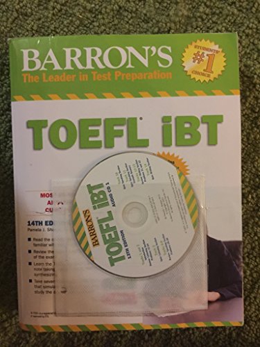 Barron's TOEFL iBT with Audio Compact Discs (Barron's Toefl Ibt (Book & CD-Rom)) - Click to Buy