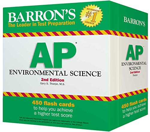 Barron's AP Environmental Science Flash Cards - Click to Buy