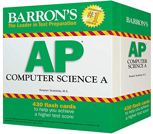 AP Computer Science A Flash Cards - Click to Buy