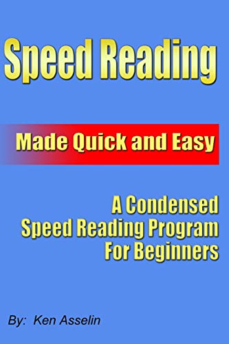 Speed Reading Made Quick And Easy - Click to Buy