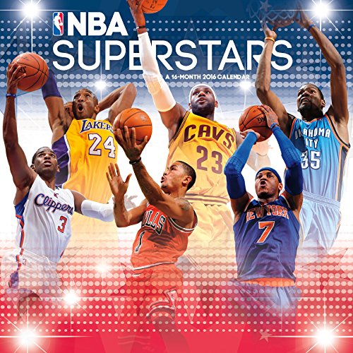 NBA Superstars 2016 Calendar - Click to Buy