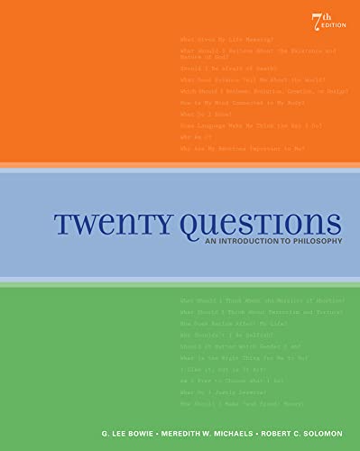 Twenty Questions: An Introduction to Philosophy - Click to Buy