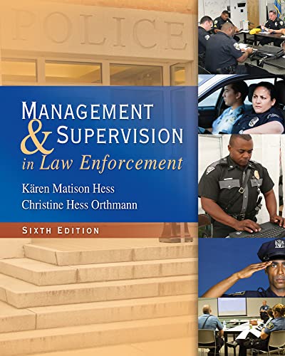 Management and Supervision in Law Enforcement - Click to Buy