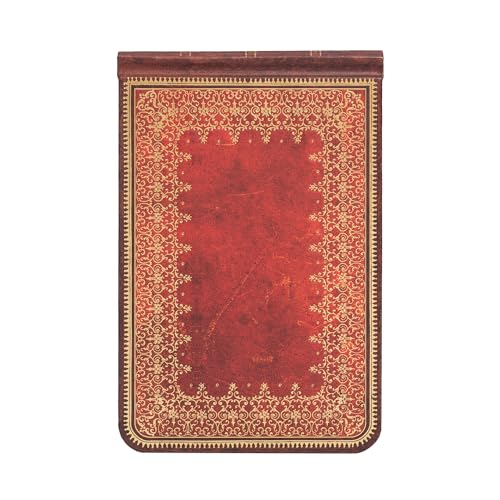 Foiled Mini Reporter Gridded Hardcover Journal, 192pg, 80GSM, Mini Reporters by Paperblanks (Old Leather Collection) - Click to Buy