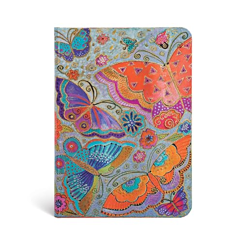 Carnet PAPERBLANKS modèle Creations Amusantes Papillons Midi 130x180mm - ligné