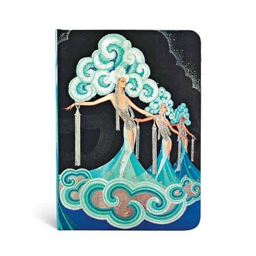 Plume Midi Lined Hardcover Journal, 176pg, 85GSM by Paperblanks (Vintage Vogue) - Click to Buy