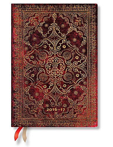 "Carmine" Midi 18-month Academic Weekly Planner, July 2016 to December 2017 (5 X 7) - Click to Buy
