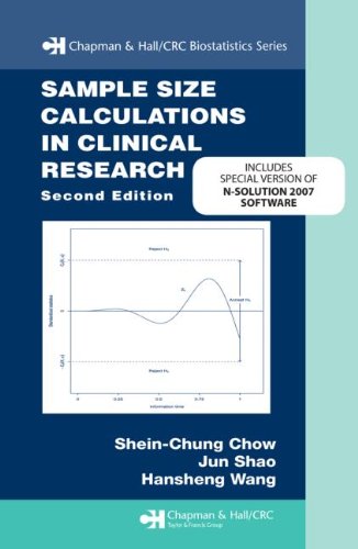 Sample Size Calculations in Clinical Research, Second Edition N-Solution bundle version (Chapman & Hall/CRC Biostatistics Series) - Click to Buy