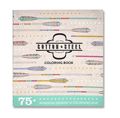 Cotton + Steel Coloring Book: 75+ Whimsical Designs to Color and Love - Click to Buy