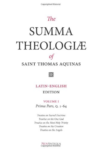 The Summa Theologiae Of St. Thomas Aquinas: Latin-English Edition, Prima Pars, Q. 1-64 - Click to Buy