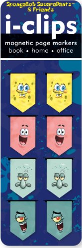 SpongeBob SquarePants i-Clips Magnetic Bookmarks - Click to Buy