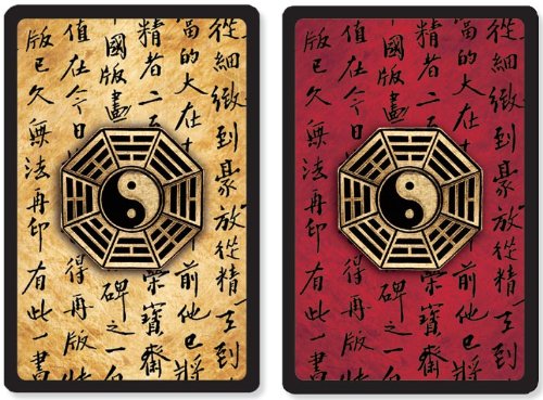 Yin Yang Premium Plastic Playing Cards: Set of 2, Standard Index, Bridge Size - Click to Buy