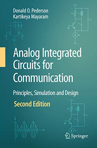 Analog Integrated Circuits for Communication: Principles, Simulation and Design - Click to Buy