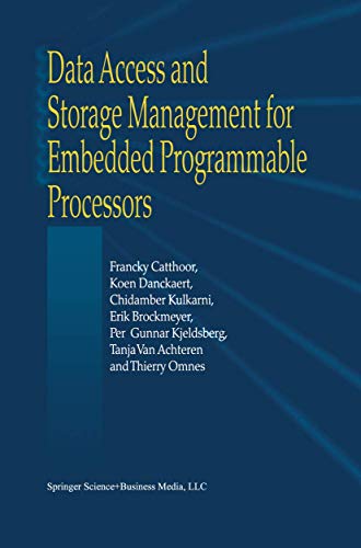 Data Access and Storage Management for Embedded Programmable Processors - Click to Buy