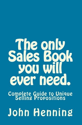 The only Sales Book you will ever need. - Click to Buy