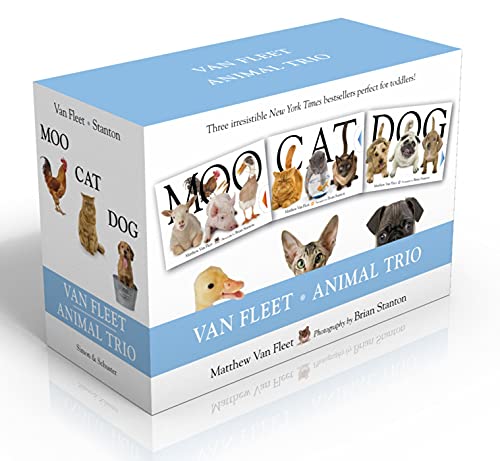 Van Fleet Animal Trio (Boxed Set): Moo; Cat; Dog - Click to Buy