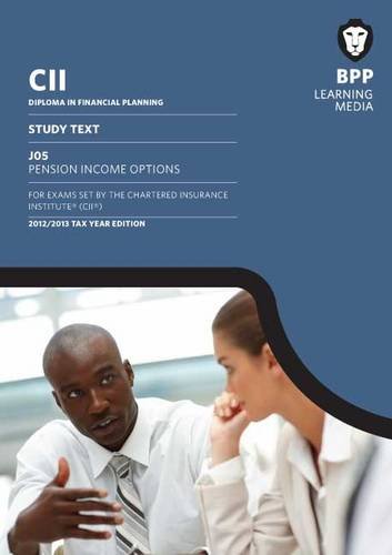 CII - J05 Pension Income Options: Study Text - Click to Buy