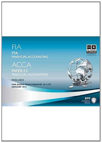 FIA Foundations of Financial Accounting - FFA: Passcards - Click to Buy