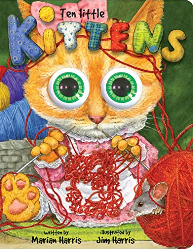 Ten Little Kittens Board Book: An Eyeball Animation Book - Click to Buy