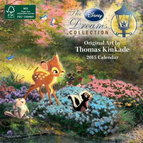 Thomas Kinkade the Disney Dreams Collection 2015 Mini Wall Calendar - Click to Buy