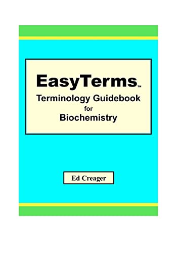 EasyTerms Terminology Guidebook for Biochemistry - Click to Buy