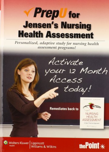Jensen's Nursing Health Assessment PrepU Access Code - Click to Buy