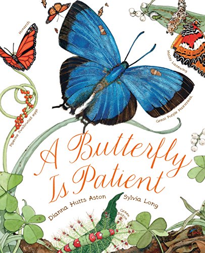A Butterfly Is Patient: (Nature Books for Kids, Children's Books Ages 3-5, Award Winning Children's Books) (Sylvia Long) - Click to Buy