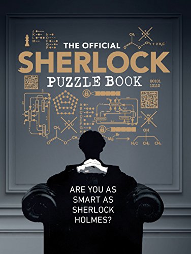 The Official Sherlock Puzzle Book: Are you as smart as Sherlock Holmes? (Sherlock Holmes Puzzle, Detective Gifts, Mystery Gifts) - Click to Buy