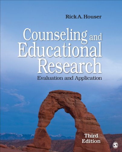 Counseling and Educational Research: Evaluation and Application