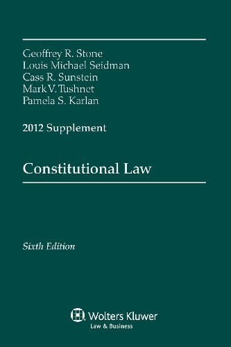 Constitutional Law 2012 - Click to Buy