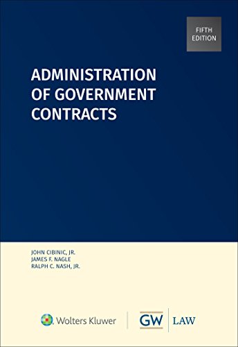 Administration of Government Contracts - Click to Buy